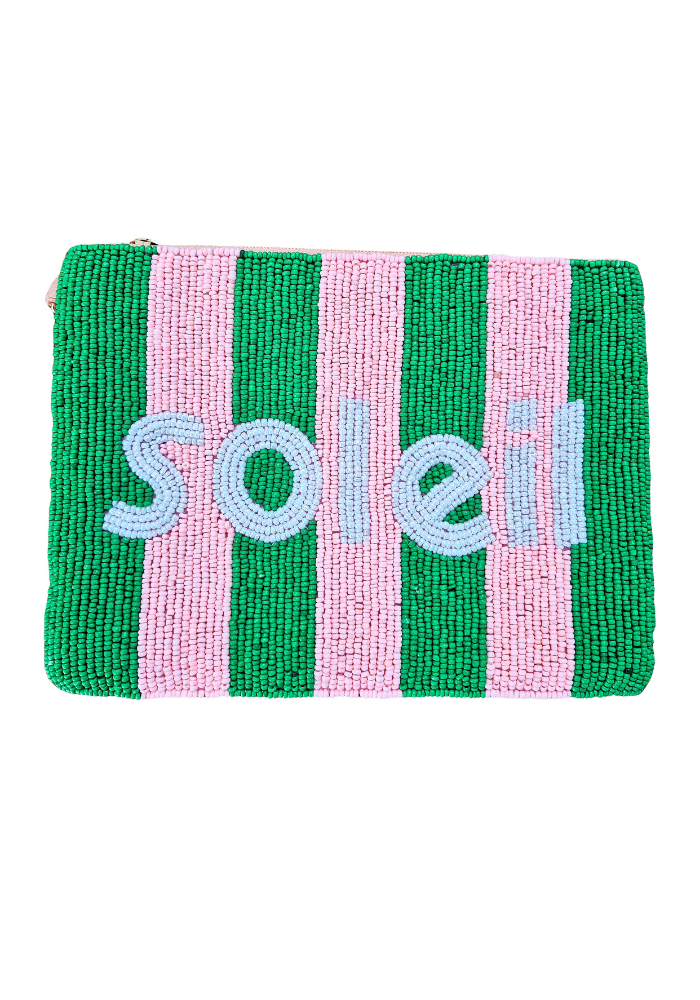 ZODA SOLEIL CLUTCH - GREEN