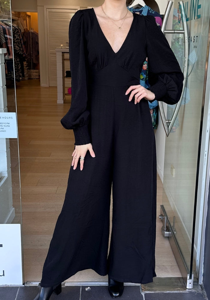 LUNA JUMPSUIT - BLACK