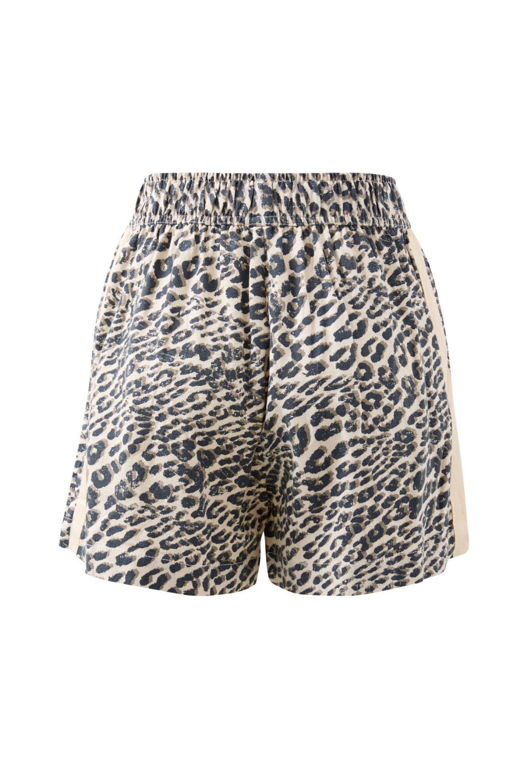 CERES LIFE MILA SHORTS - LEOPARD LINEN BLEND