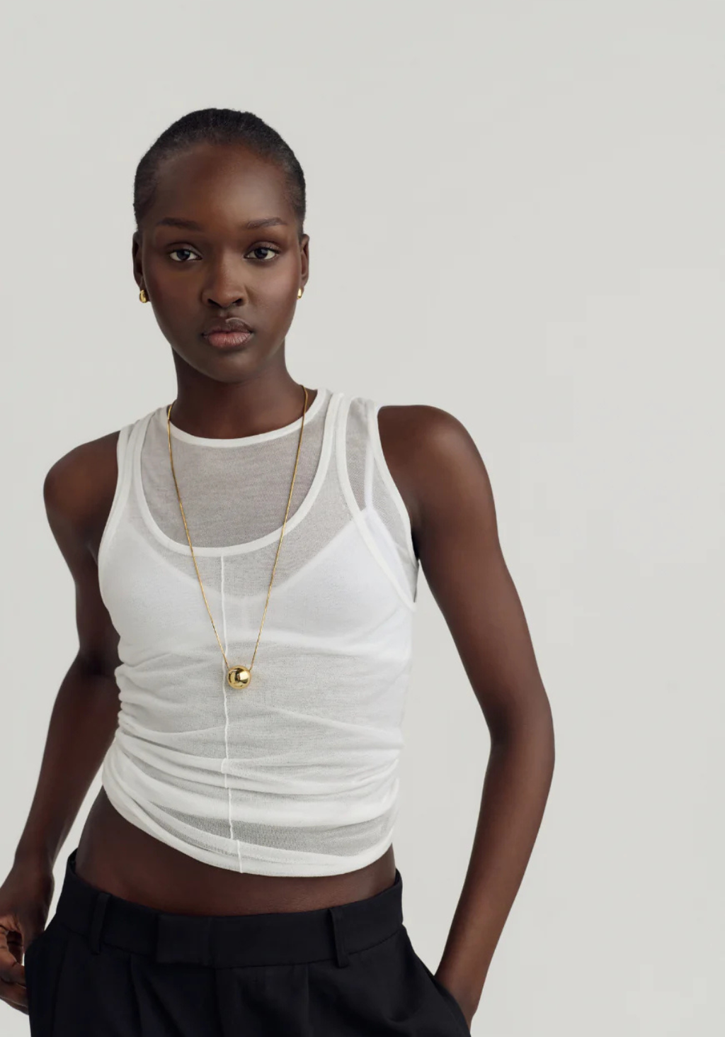 CENDRE DELPHINE NECKLACE - 18K GOLD