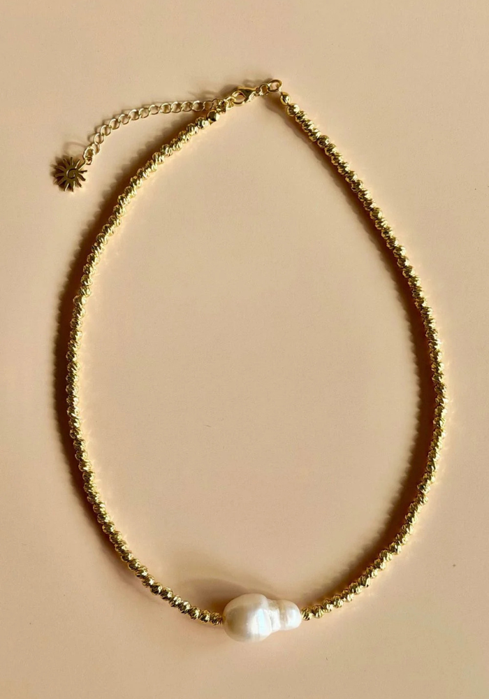 MOSK MELBOURNE PERLA D'ORO NECKLACE - GOLD