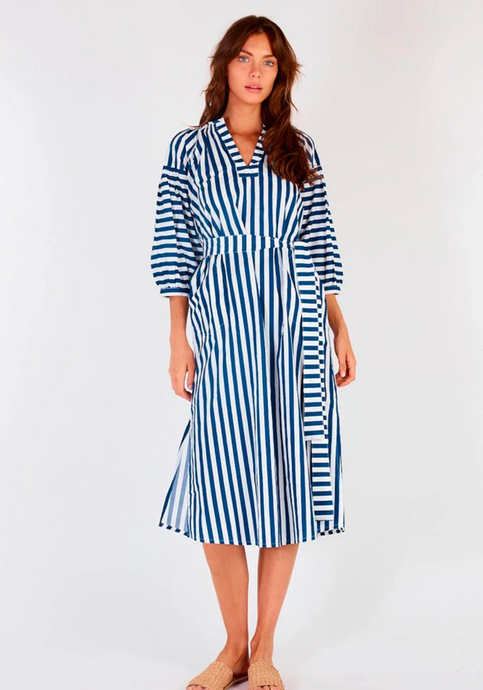 ITAMI SAKANTO KAFTAN - BLUE STRIPE