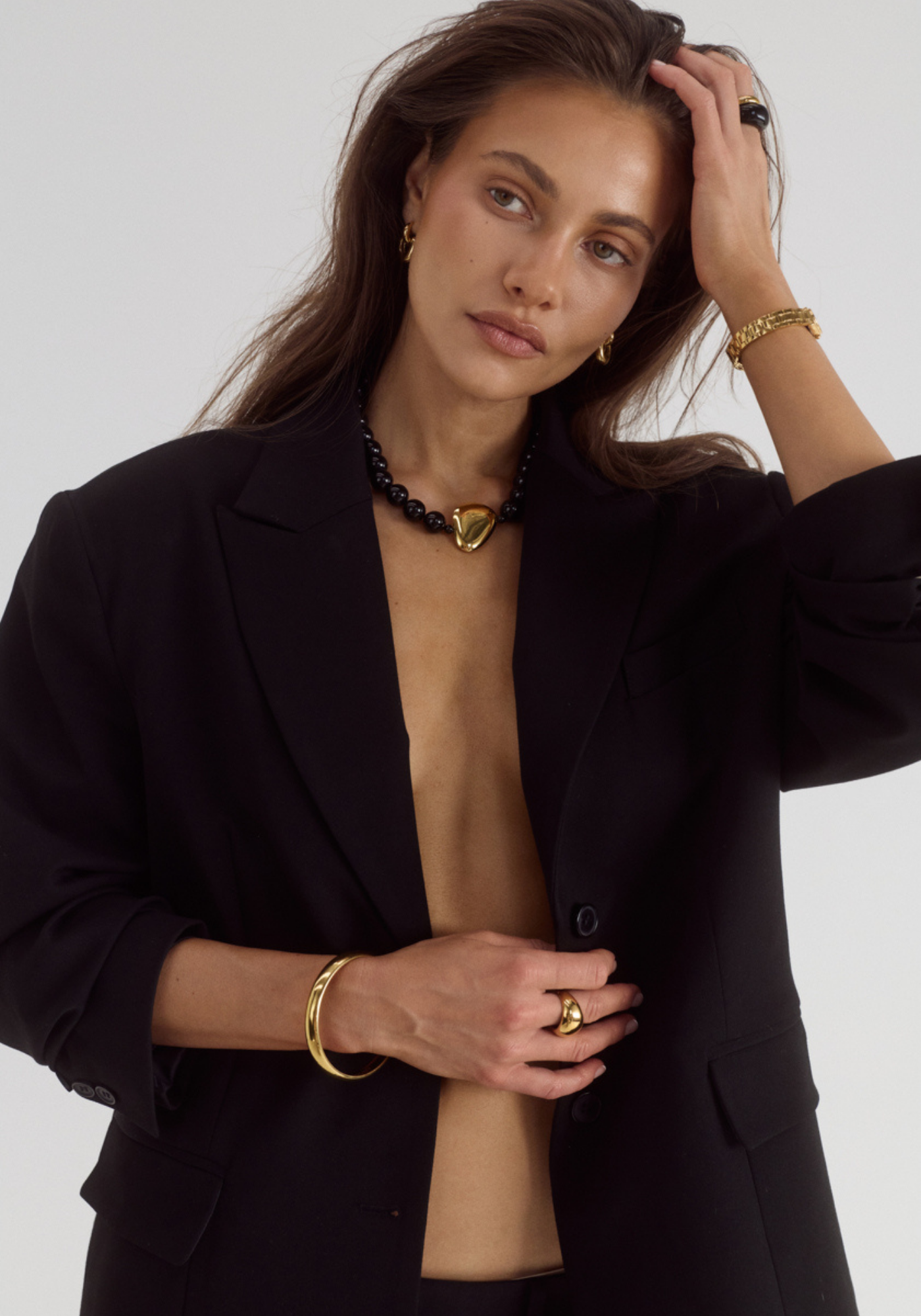 CENDRE PLAZA NECKLACE - 18K GOLD