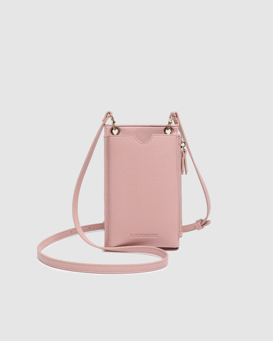 LOUENHIDE SUKI PHONE BAG -  DUSTY PINK