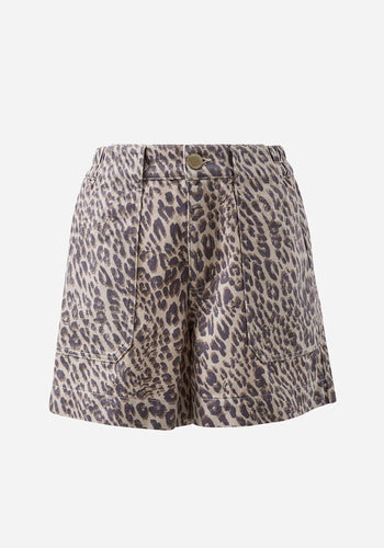 CERES LIFE WEEKENDER SHORT - LEOPARD