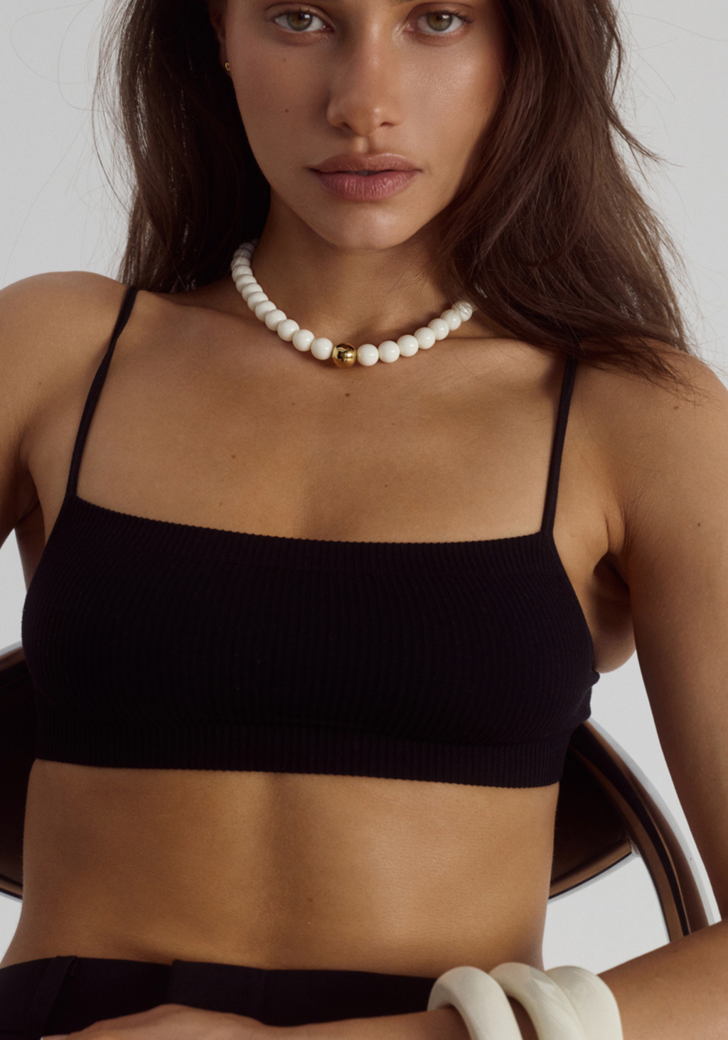 CENDRE PRUDENCE NECKLACE - IVORY
