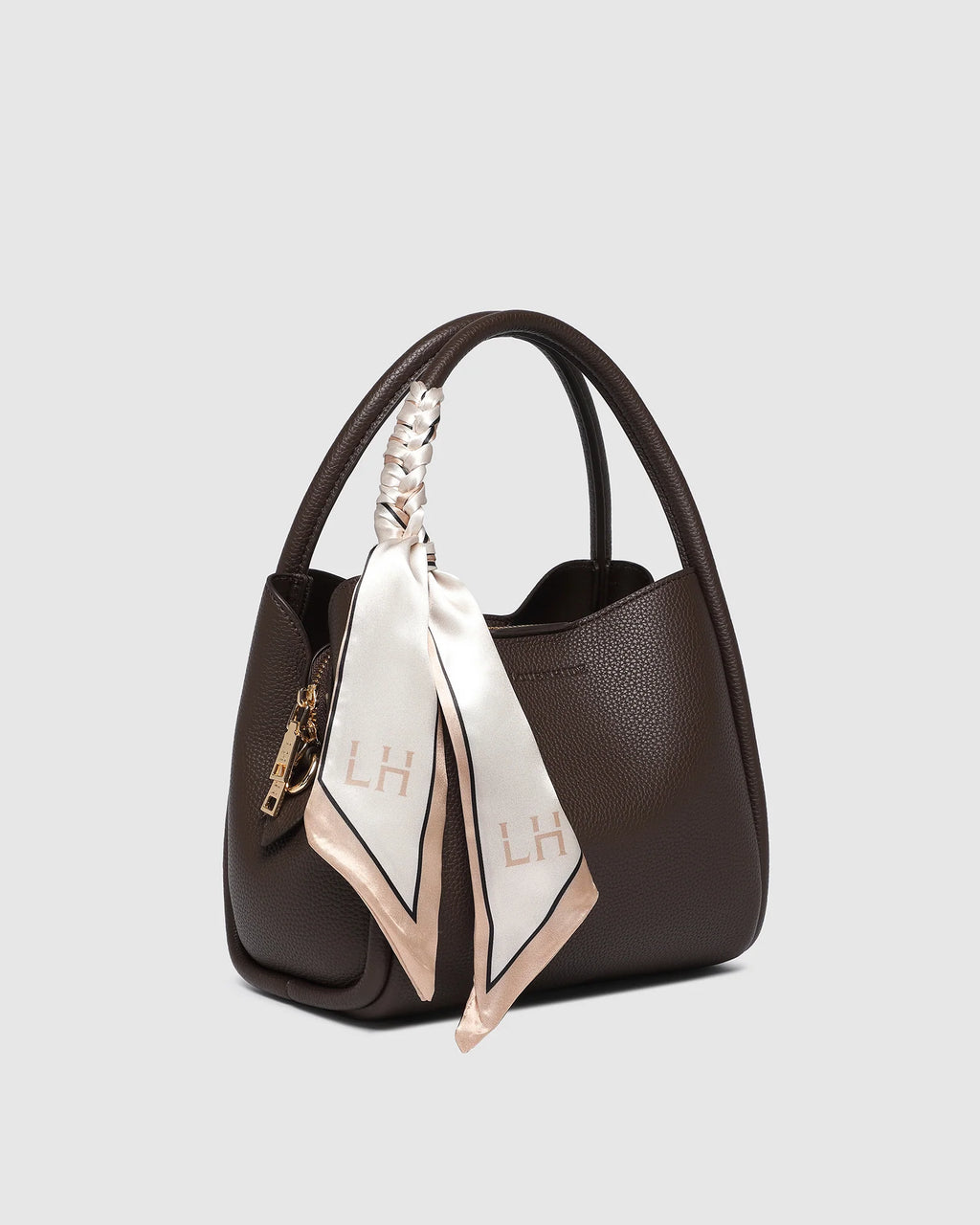 LOUENHIDE STEFFIE MINI TOTE BAG - CHOCOLATE