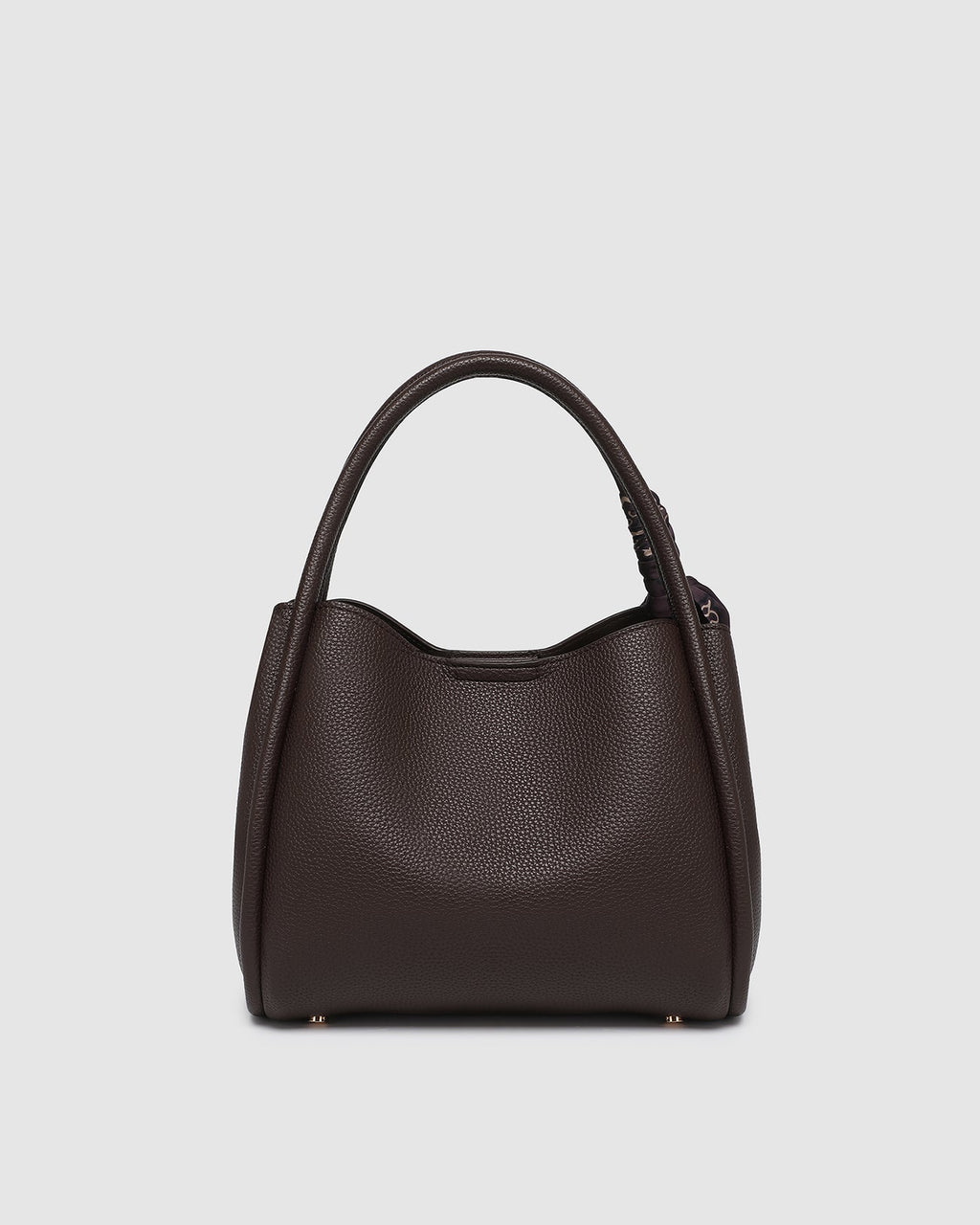 LOUENHIDE STEFFI MINI TOTE BAG - CHOCOLATE