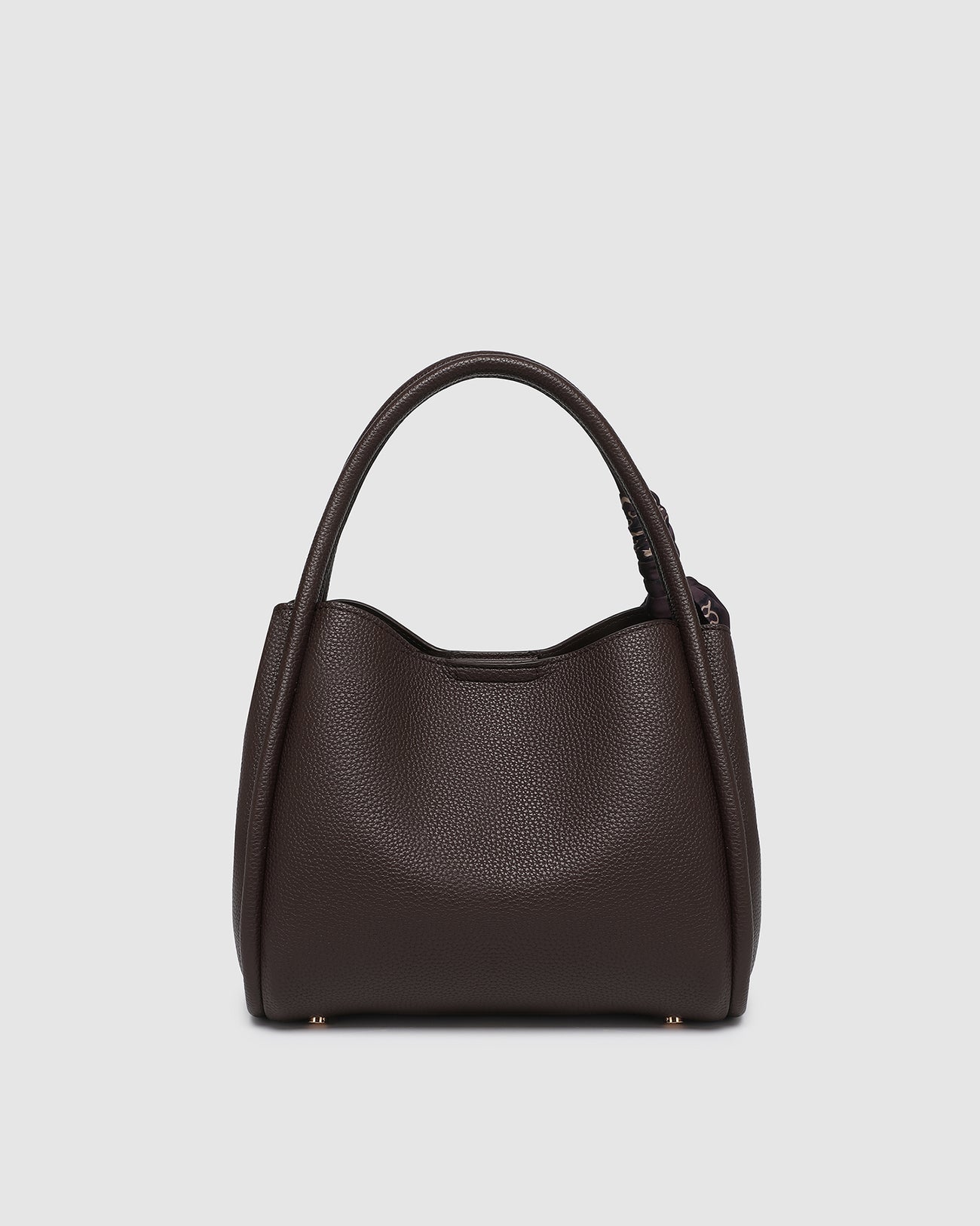 LOUENHIDE STEFFI MINI TOTE BAG - CHOCOLATE