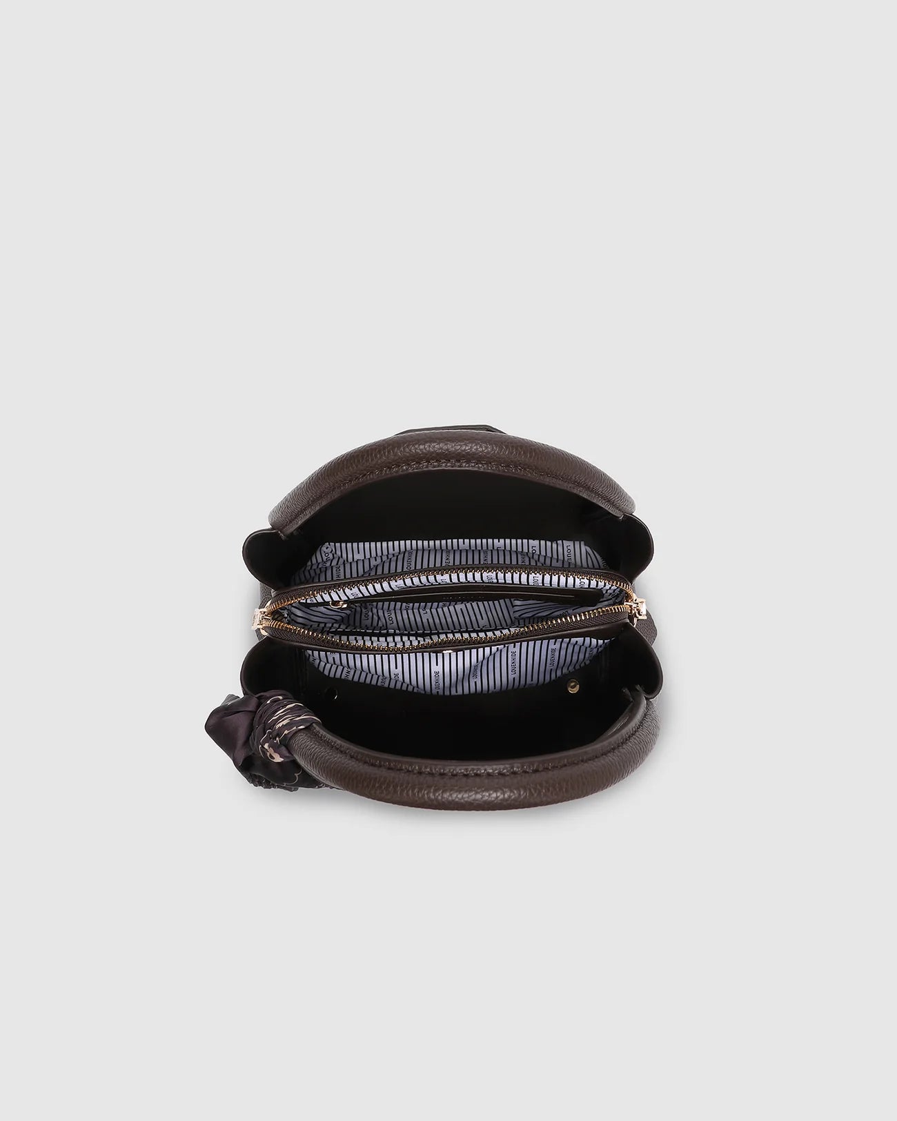 LOUENHIDE STEFFI MINI TOTE BAG - CHOCOLATE