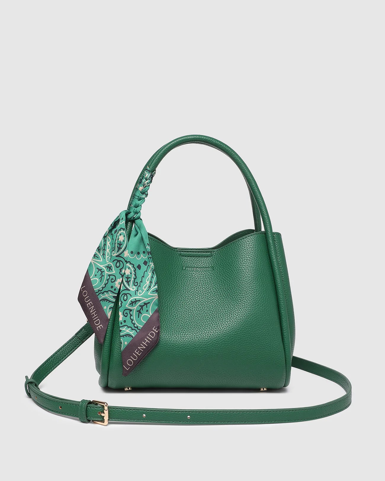 LOUENHIDE STEFFI MINI TOTE BAG - GREEN