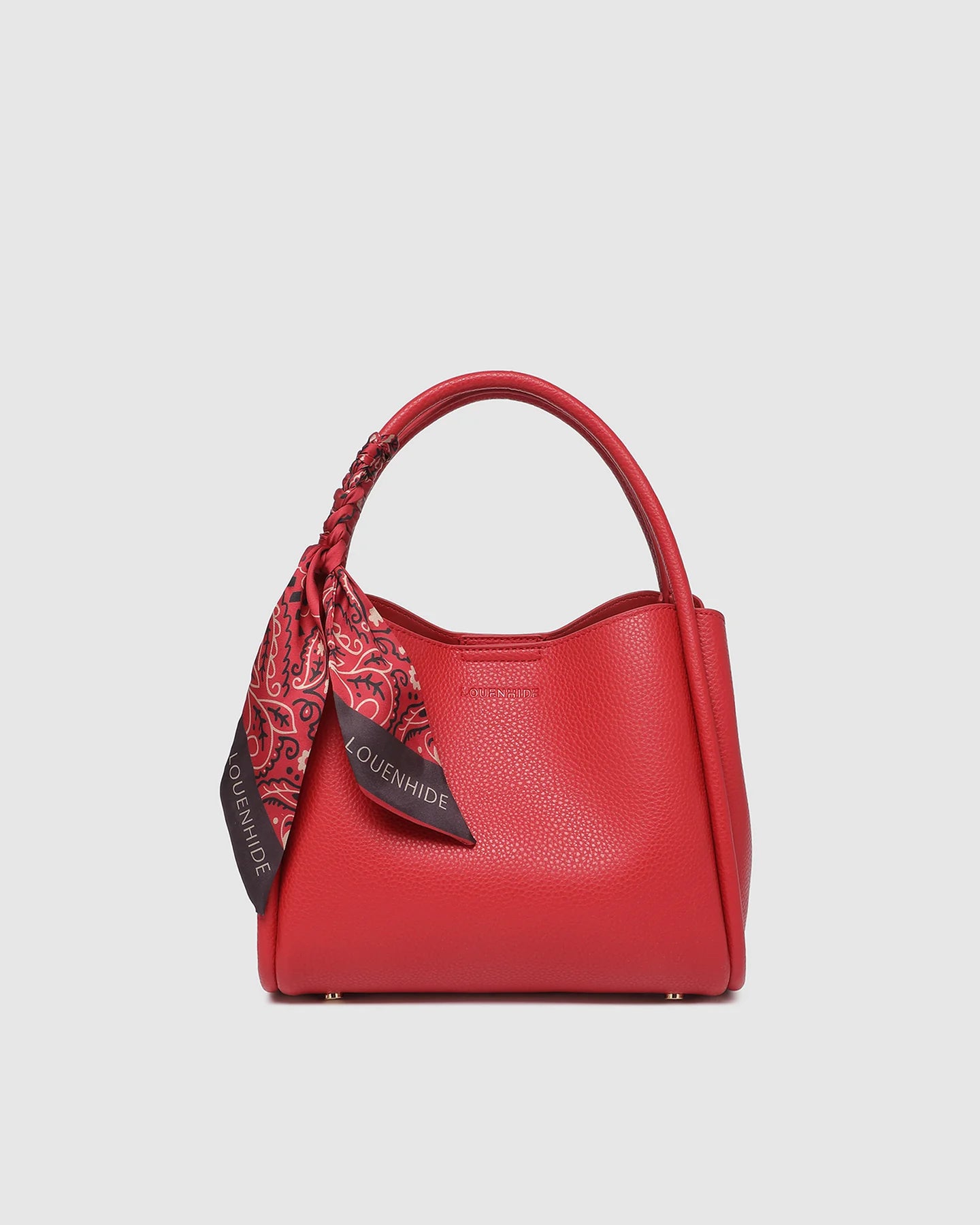 LOUENHIDE STEFFI MINI TOTE BAG - RED