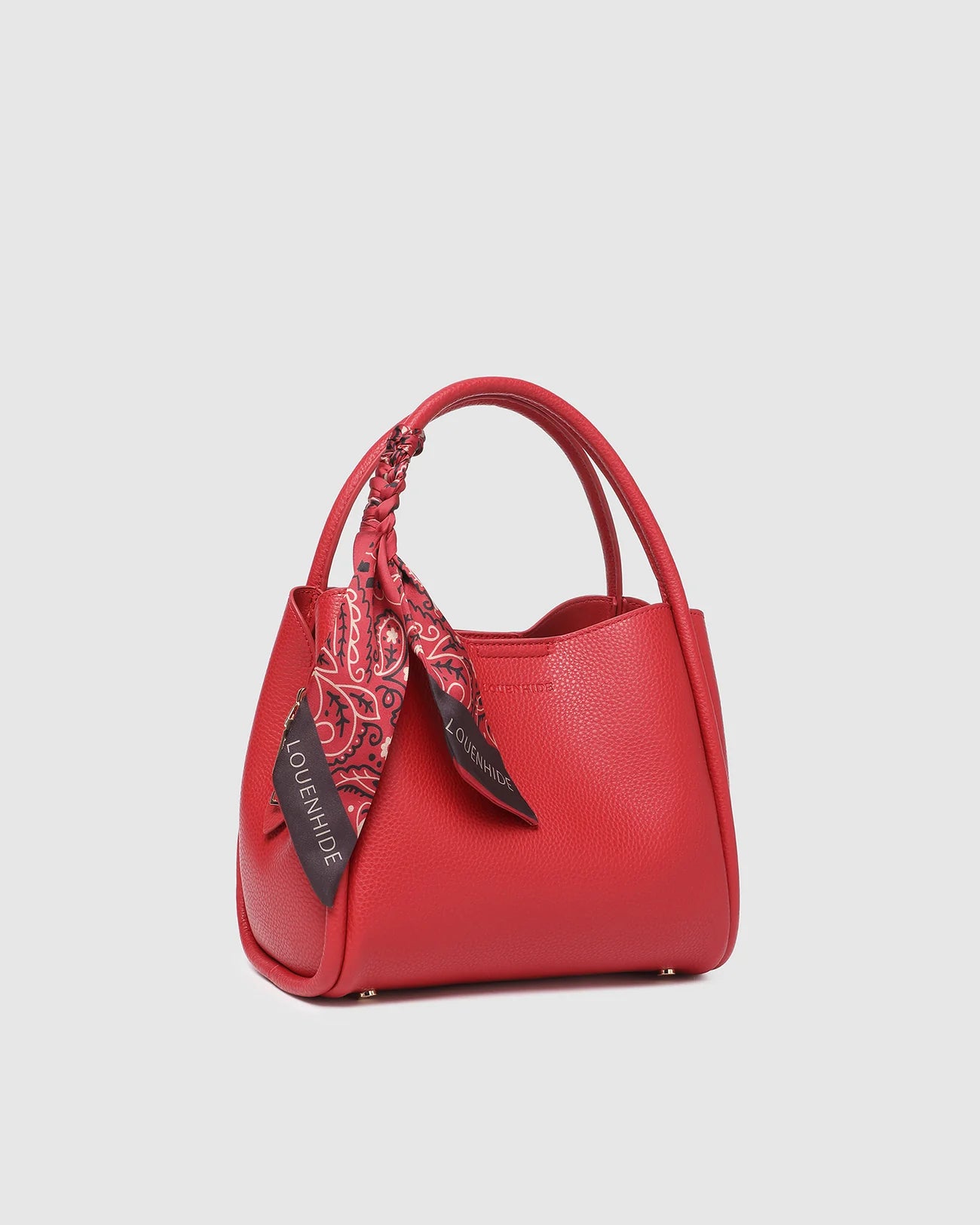 LOUENHIDE STEFFI MINI TOTE BAG - RED