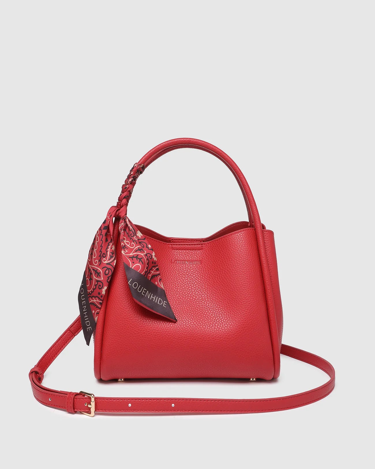 LOUENHIDE STEFFI MINI TOTE BAG - RED