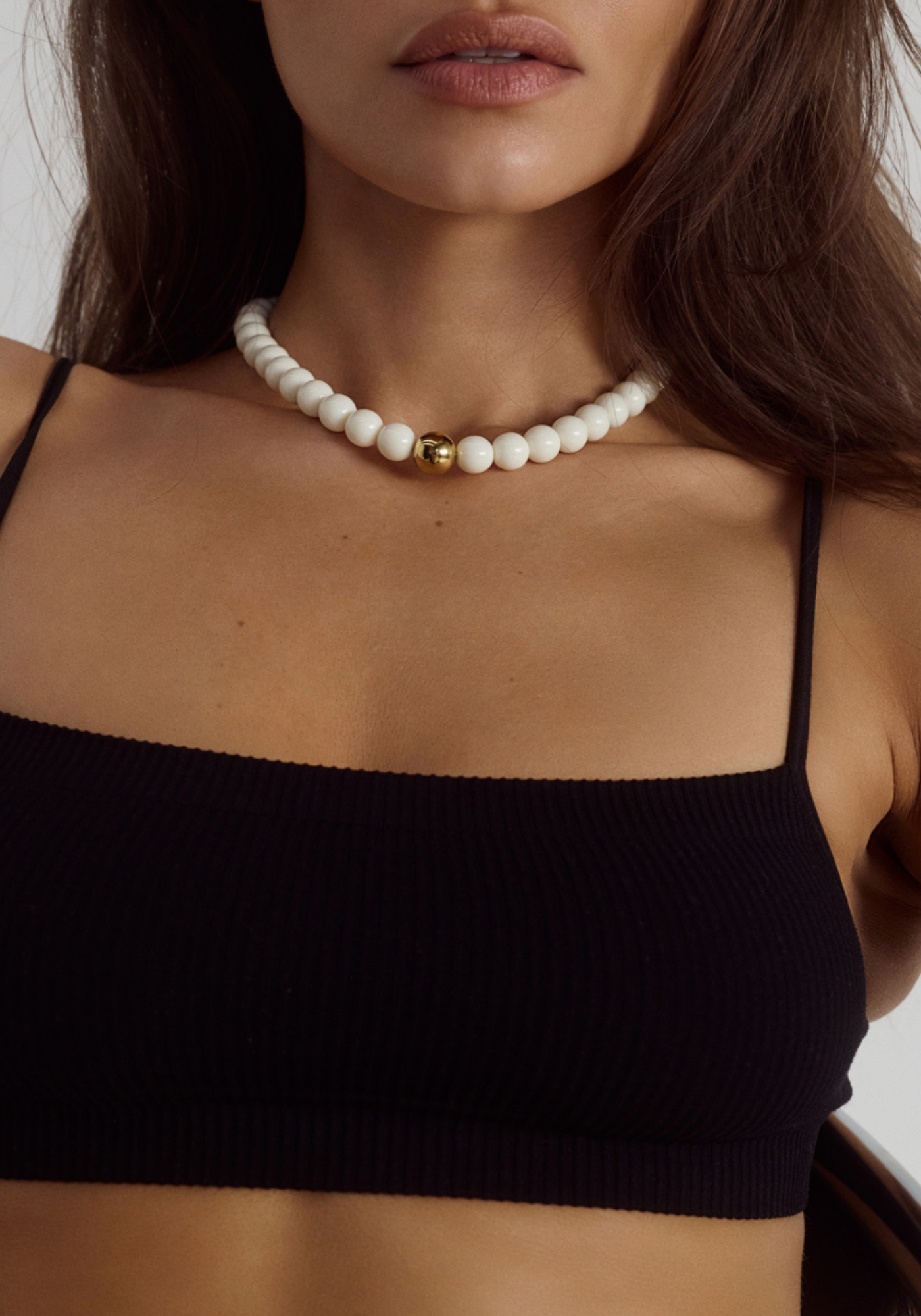 CENDRE PRUDENCE NECKLACE - IVORY