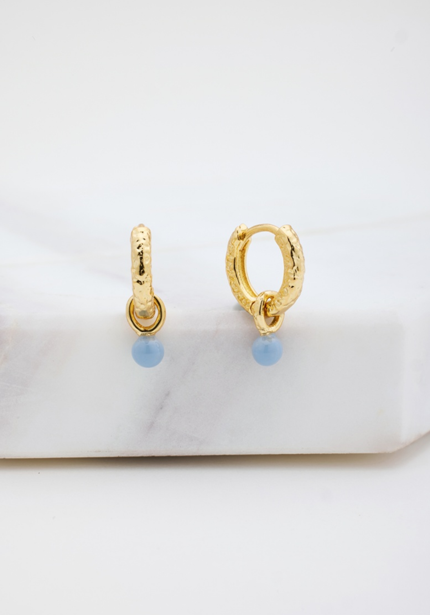 ZAFINO EMERY EARRING - BLUE/GOLD