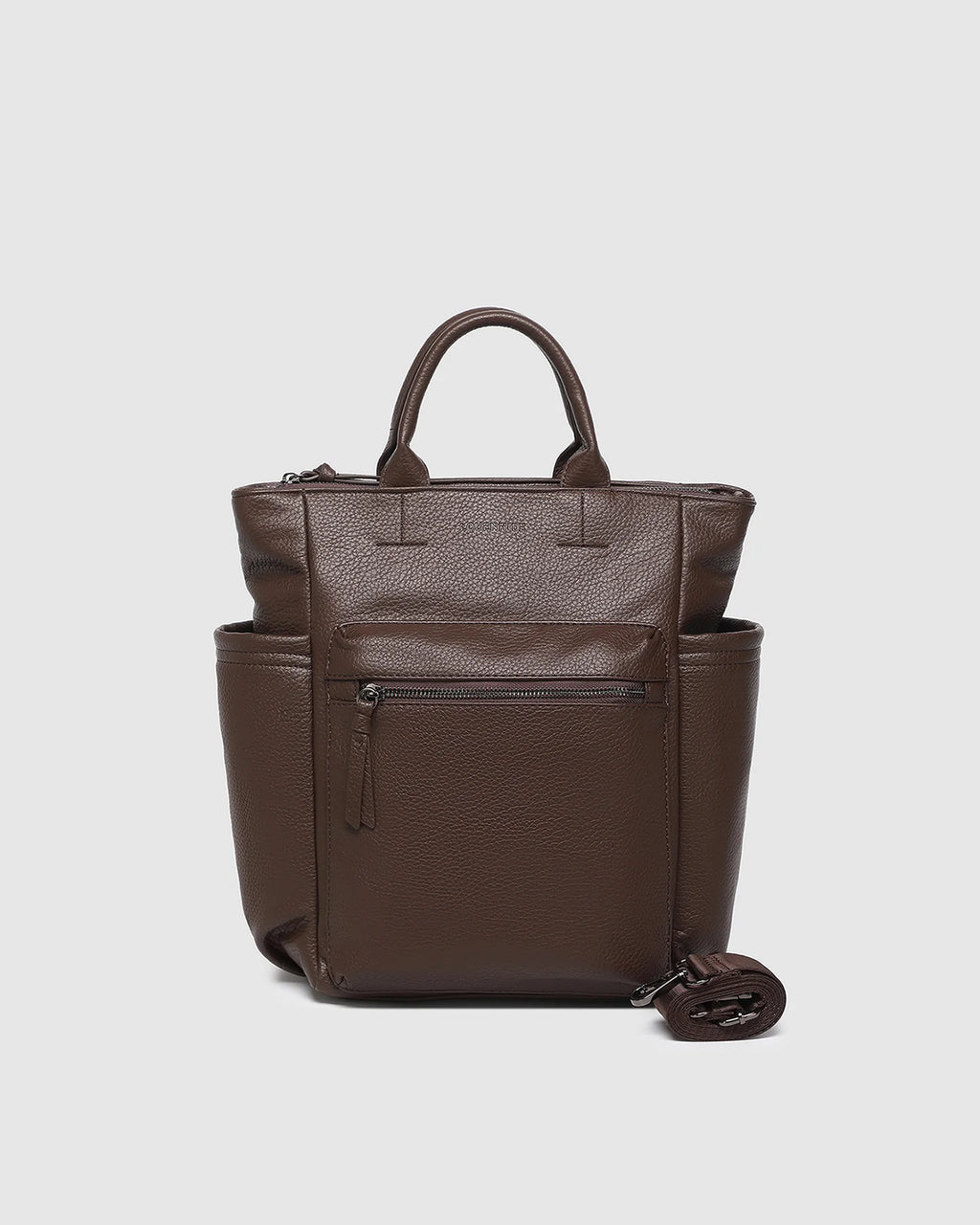 LOUENHIDE BABY BRONX BACKPACK - CHOCOLATE