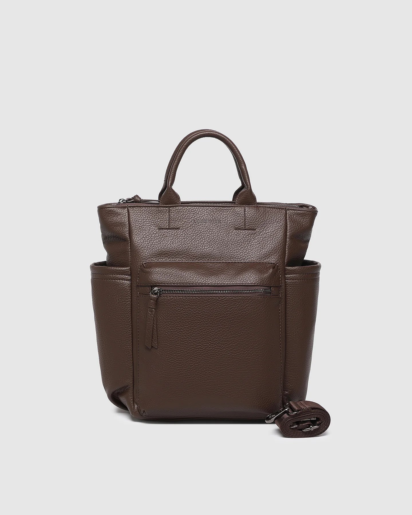 LOUENHIDE BABY BRONX BACKPACK - CHOCOLATE