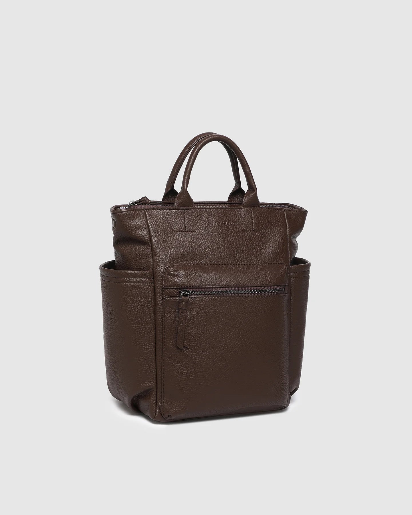 LOUENHIDE BABY BRONX BACKPACK - CHOCOLATE
