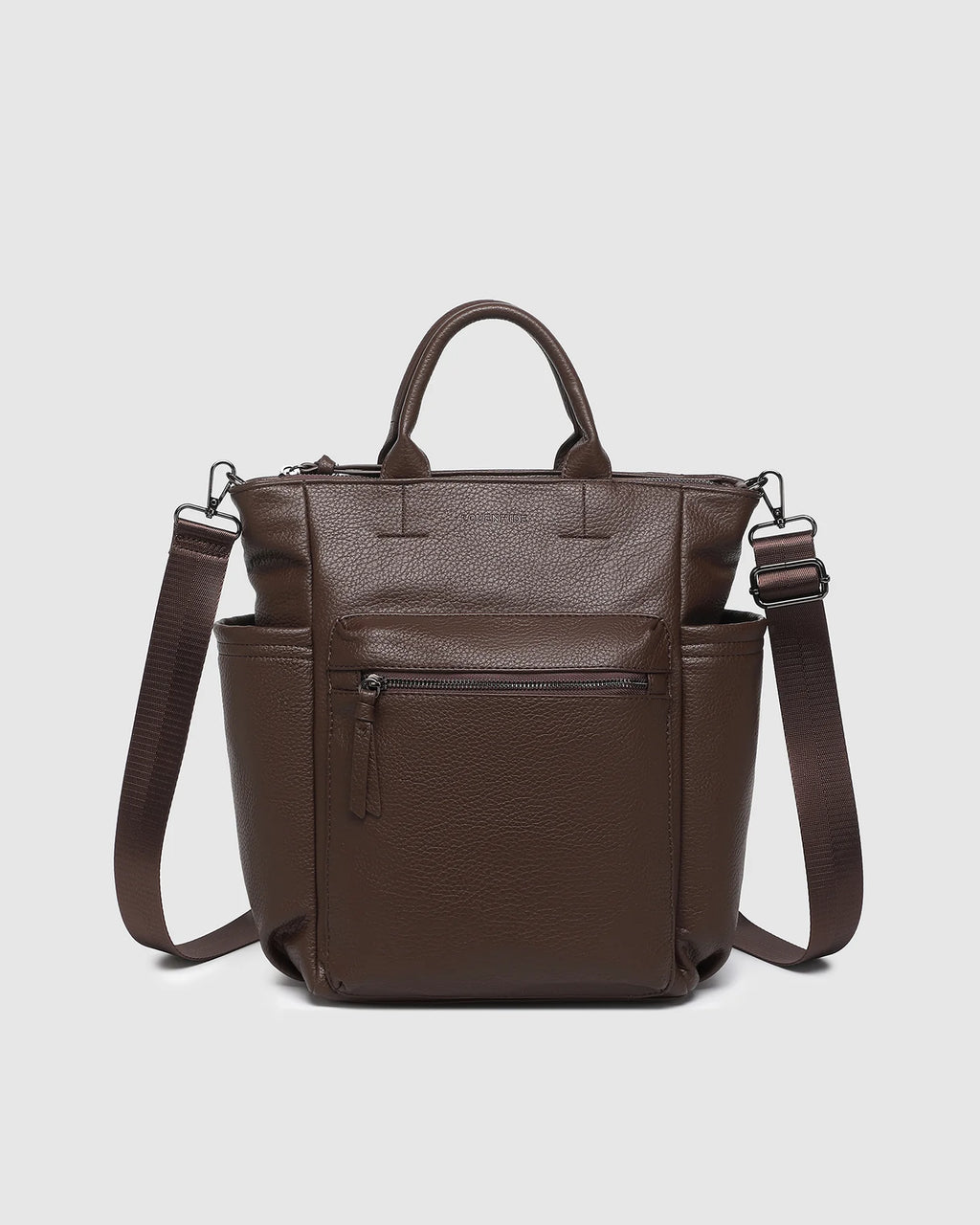 LOUENHIDE BABY BRONX BACKPACK - CHOCOLATE
