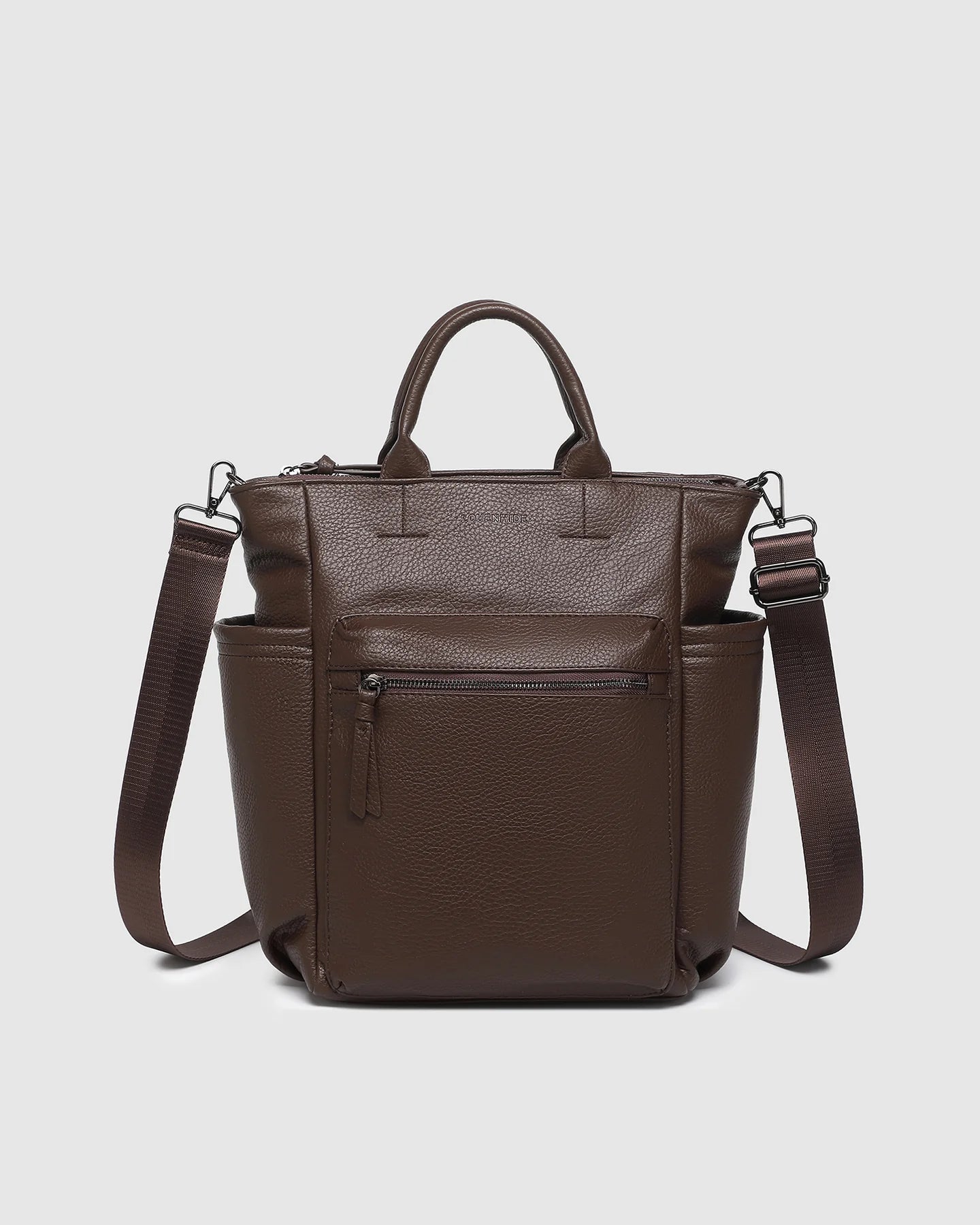 LOUENHIDE BABY BRONX BACKPACK - CHOCOLATE
