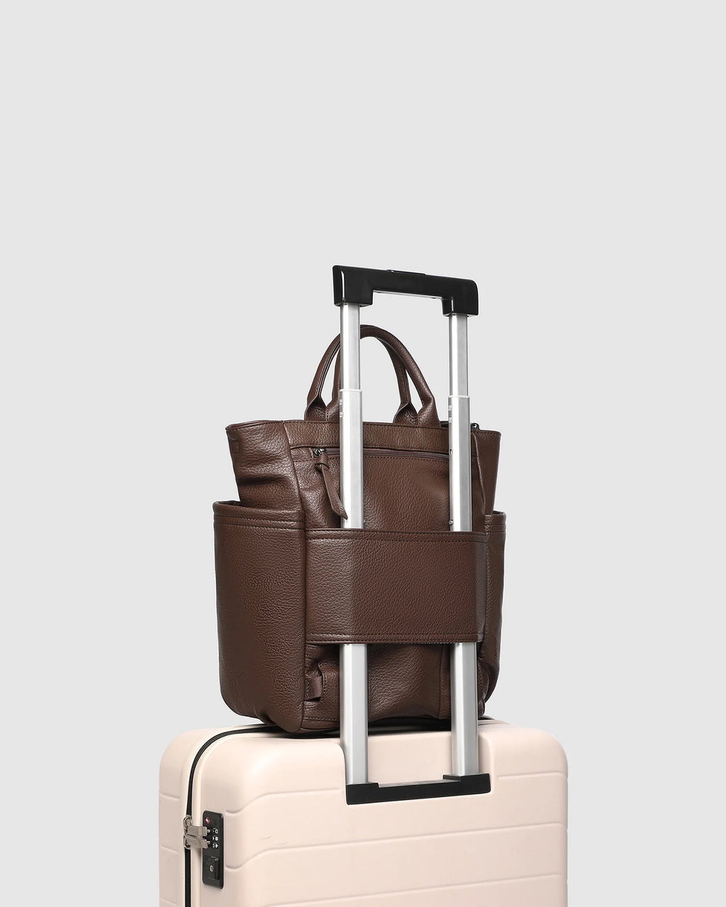LOUENHIDE BABY BRONX BACKPACK - CHOCOLATE