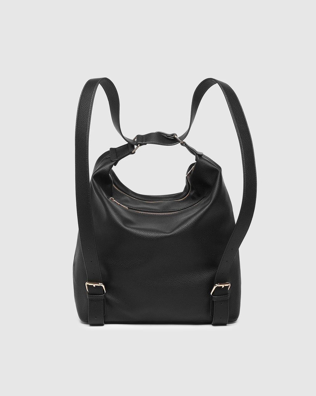 LOUENHIDE MILEY CONVERTIBLE BACKPACK - BLACK