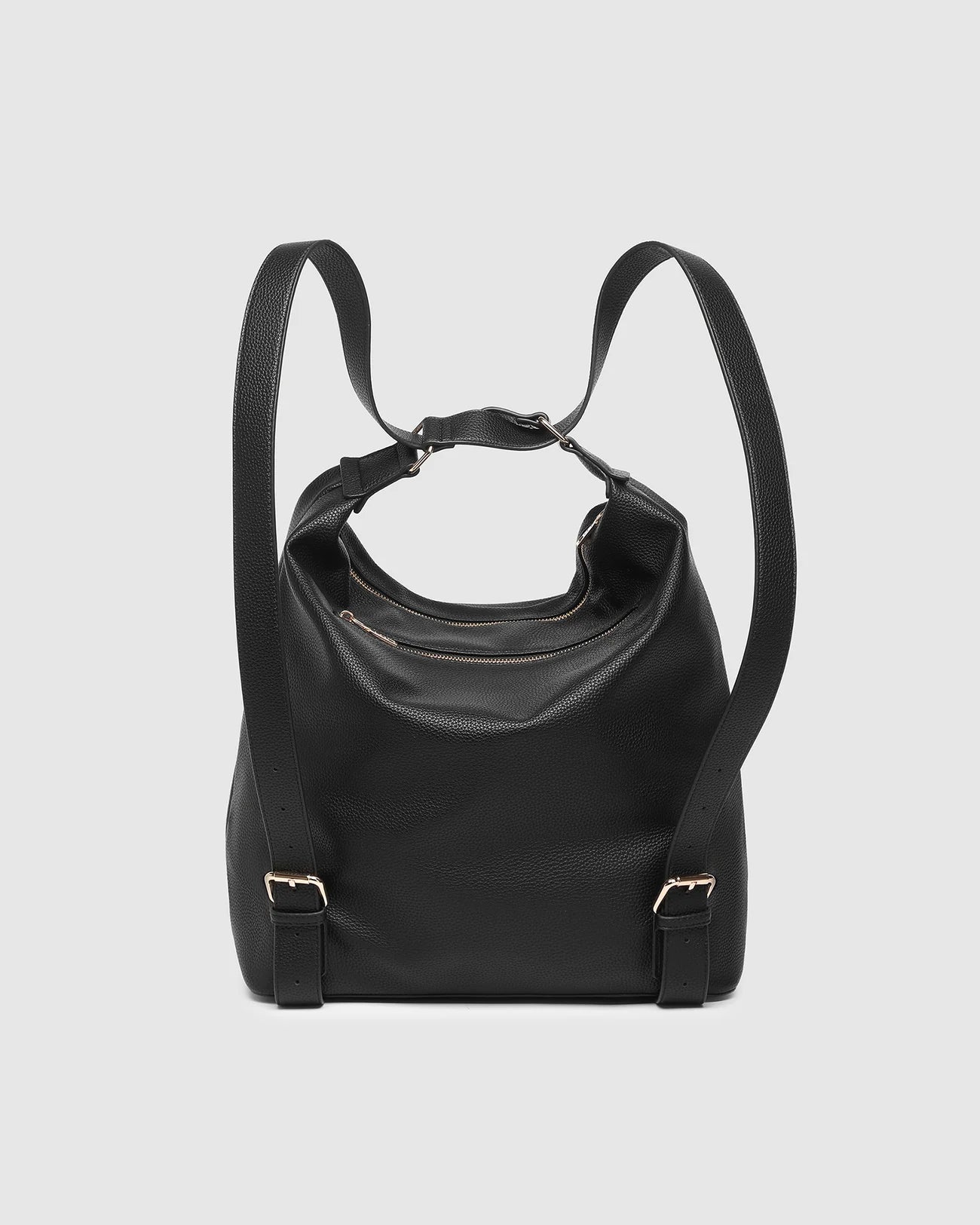 LOUENHIDE MILEY CONVERTIBLE BACKPACK - BLACK