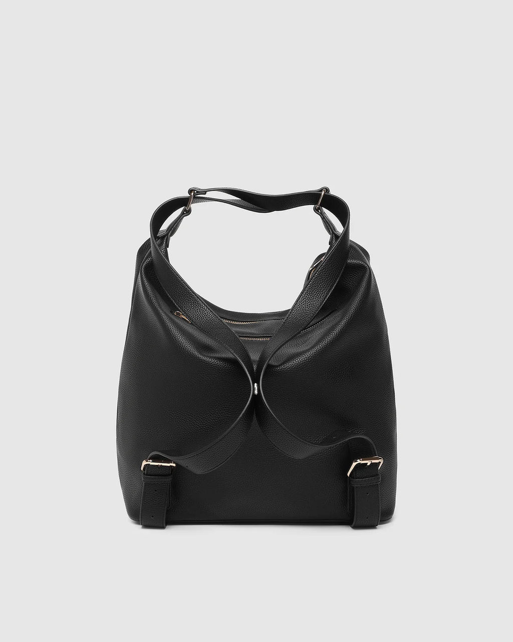 LOUENHIDE MILEY CONVERTIBLE BACKPACK - BLACK