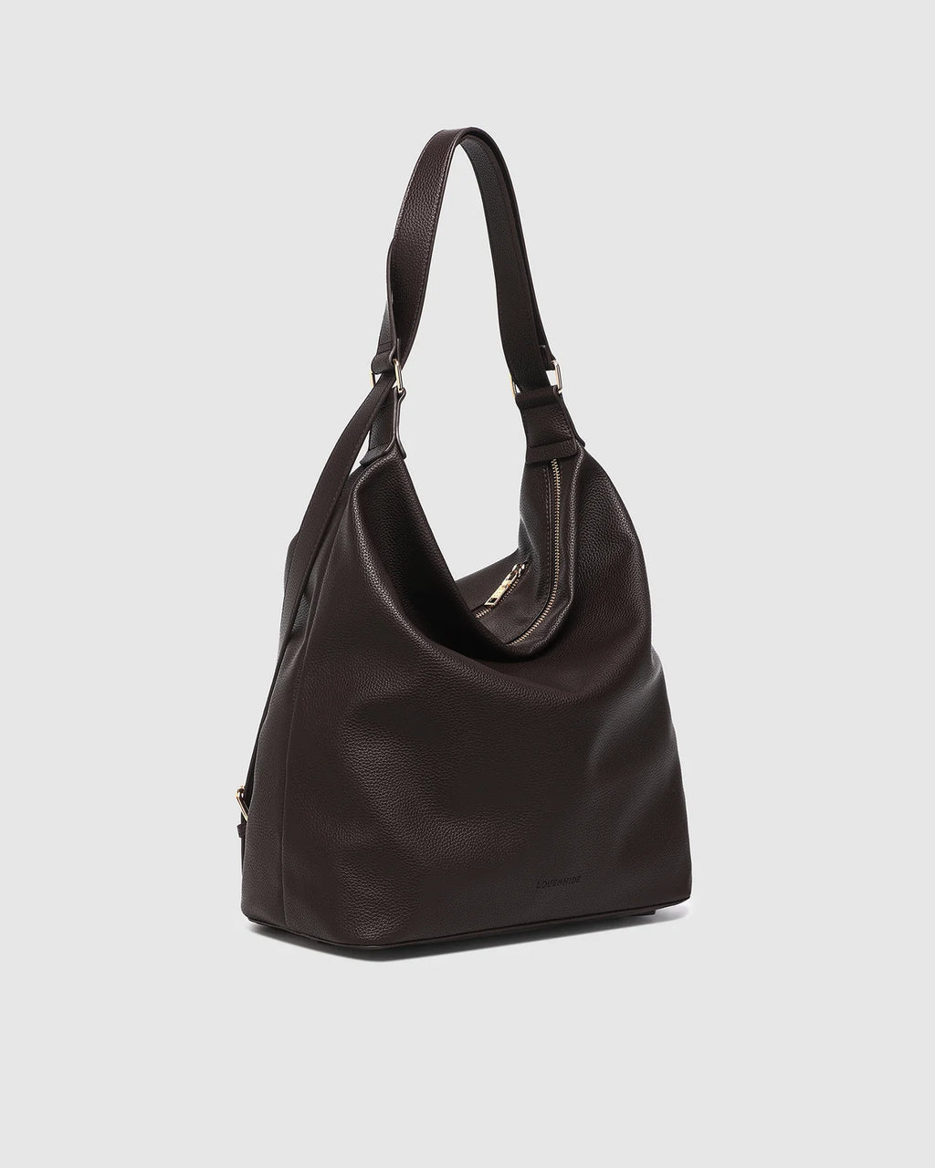 LOUENHIDE MILEY CONVERTIBLE BACKPACK - CHOCOLATE