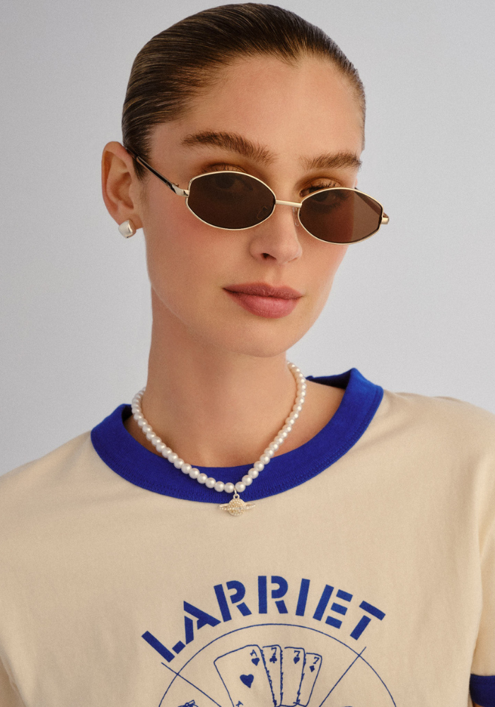 AIRE OBJECTIVE SUNGLASSES - GOLD