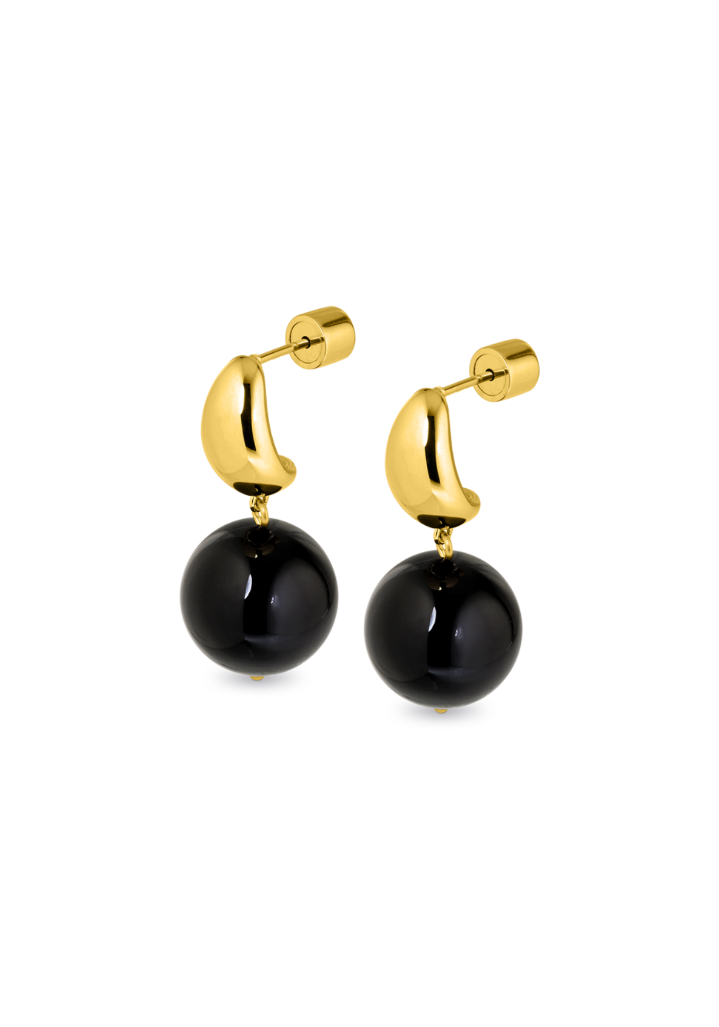 CENDRE VERA EARRING - BLACK ONYX