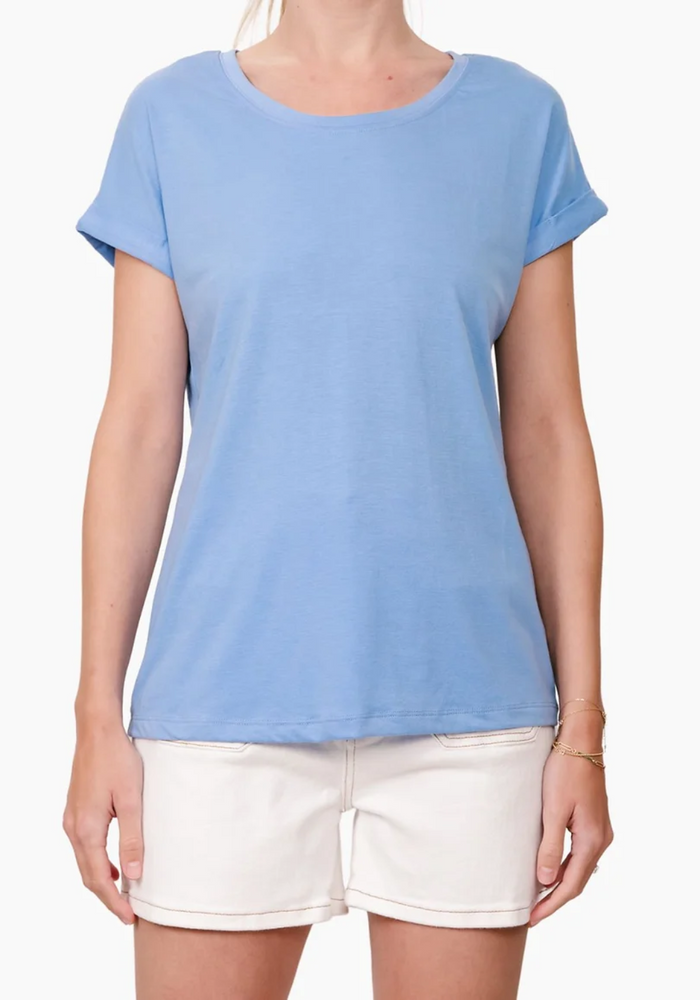 Load image into Gallery viewer, CALI CLASSIC TEE - BABY BLUE