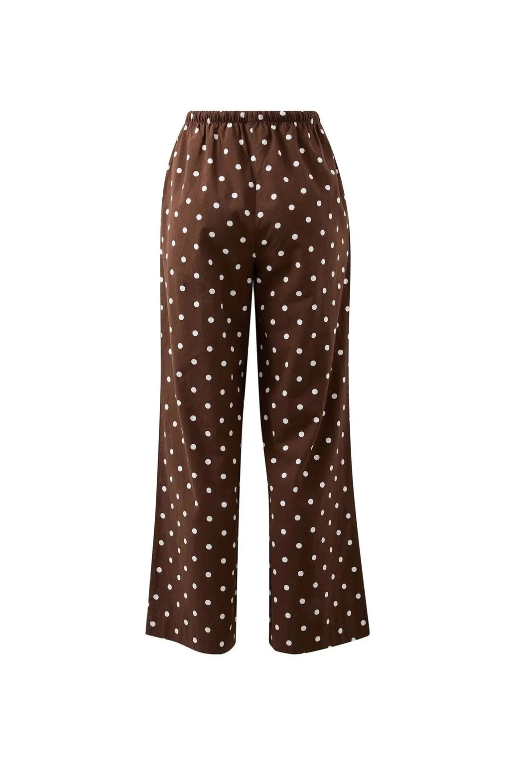CERES LIFE RESORT PANT - CHOC POLKA DOT