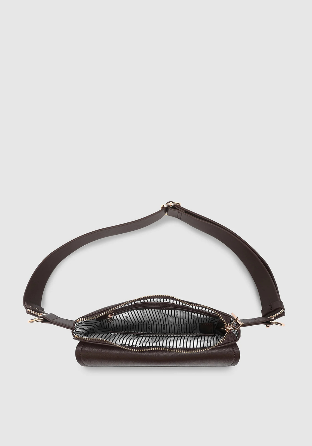 LOUENHIDE LOLA BELT BAG - CHOCOLATE