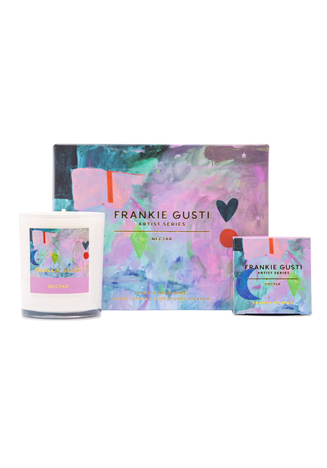 FRANKIE GUSTI CANDLE + STEAMER DUO  - NECTAR