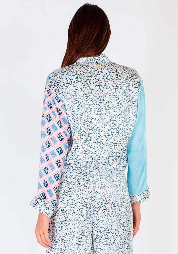 Load image into Gallery viewer, RUBYYAYA FANTINI JACKET - MULTI PRINT