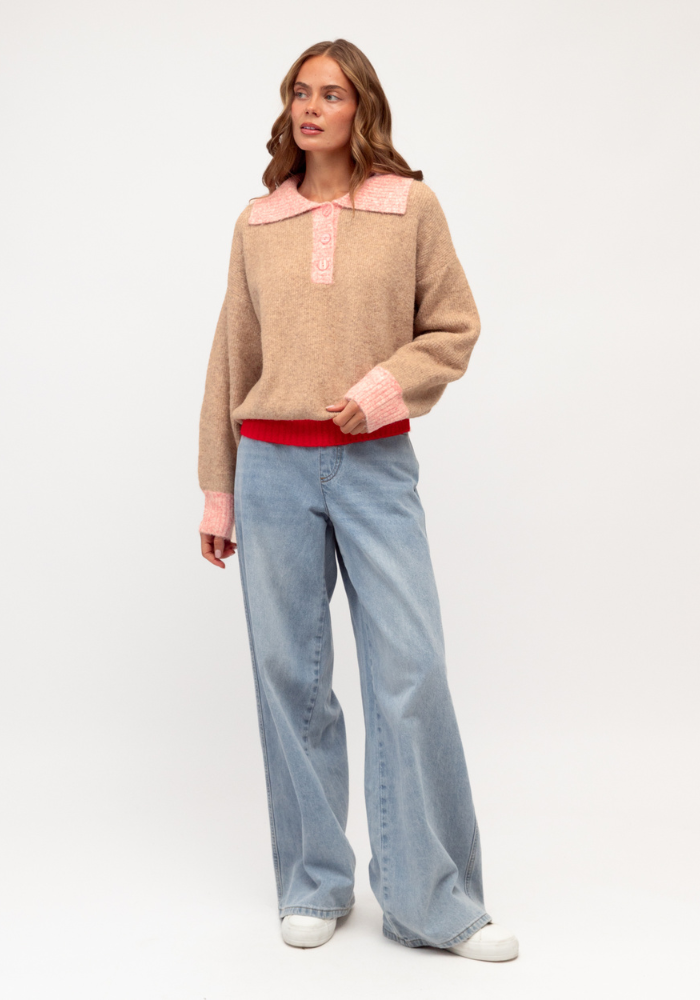 POPPY KNIT - BEIGE