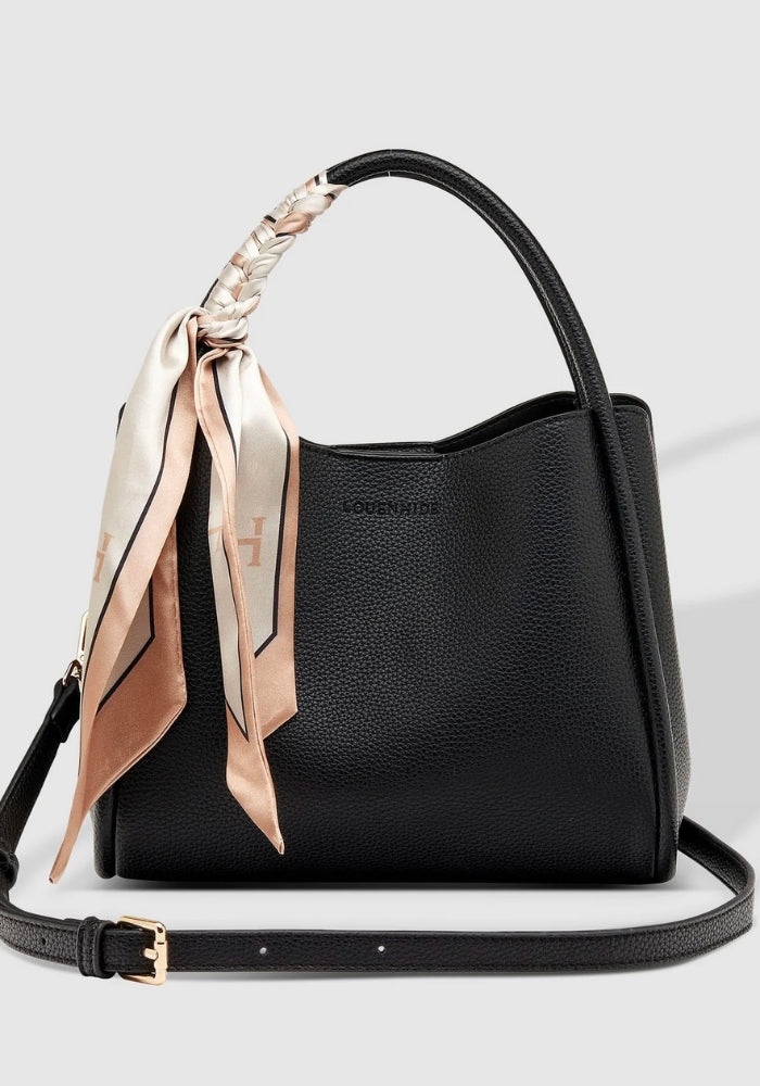 LOUENHIDE STEFFIE MINI TOTE BAG - BLACK