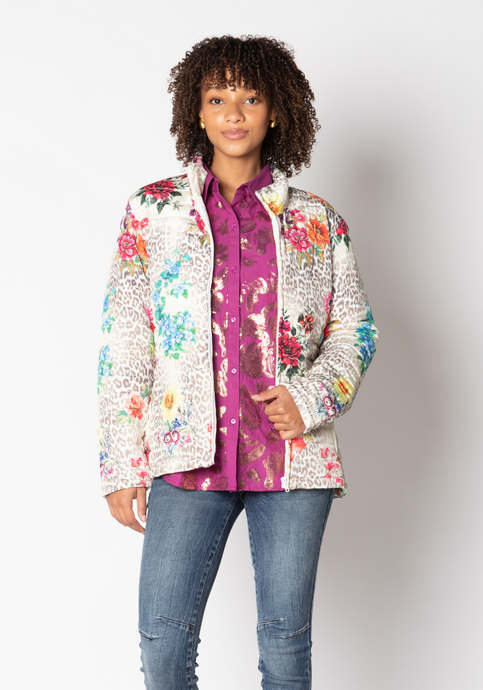 RUBYYAYA FLORENTYNA PUFFER - CREAM