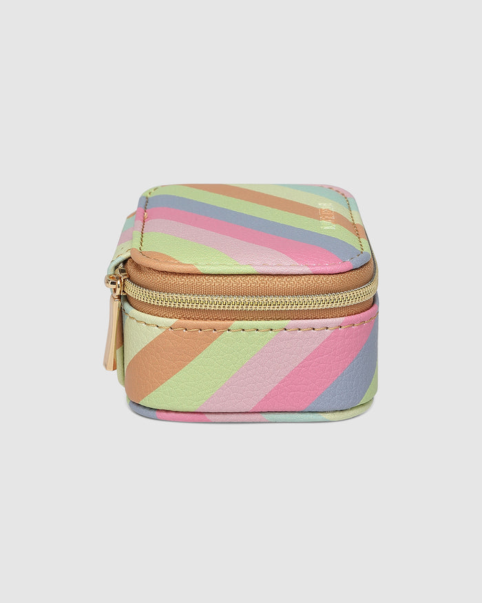 Load image into Gallery viewer, LOUENHIDE SUZIE JEWELLERY BOX - PASTEL STRIPE