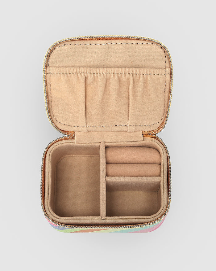 Load image into Gallery viewer, LOUENHIDE SUZIE JEWELLERY BOX - PASTEL STRIPE