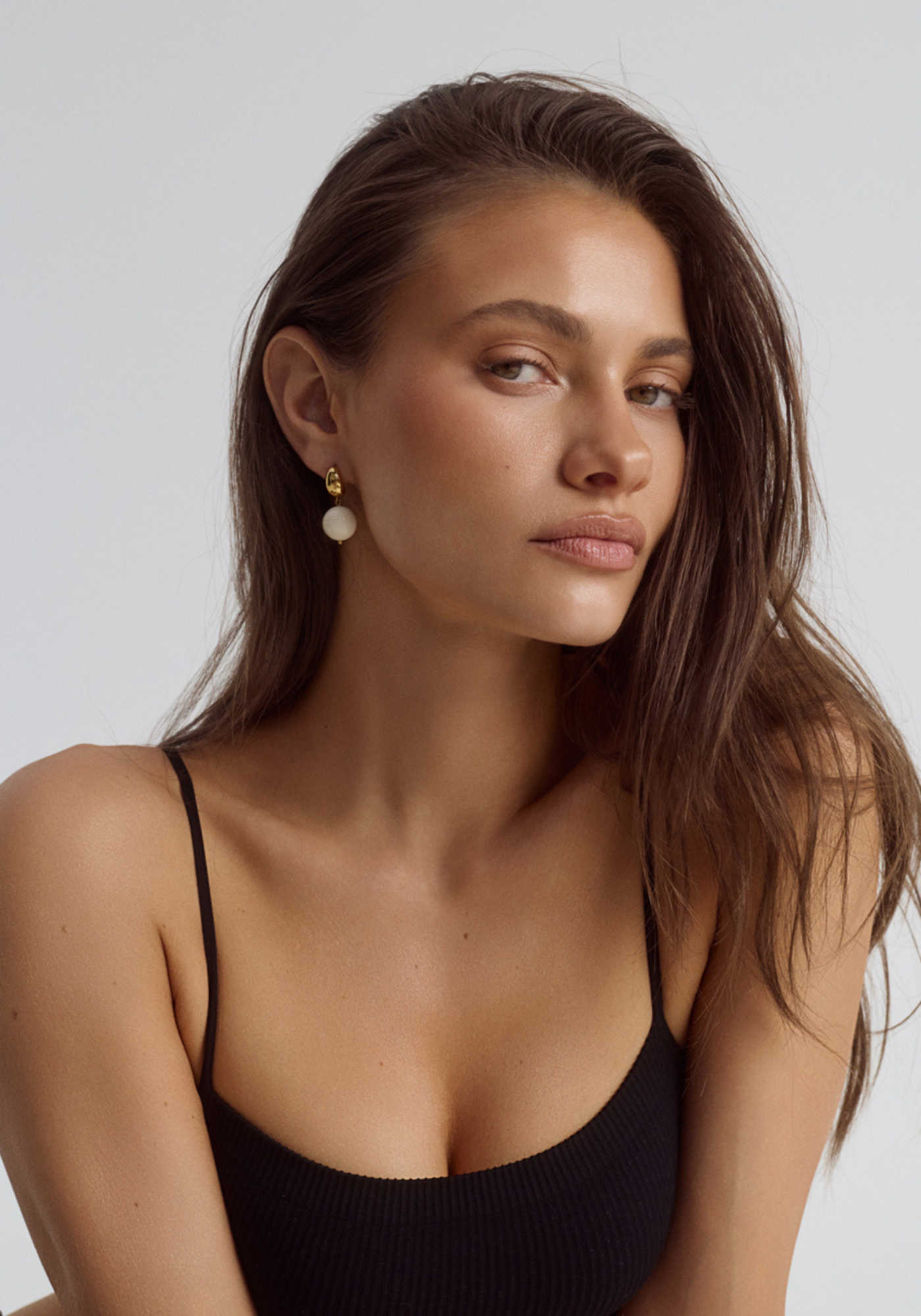 CENDRE VERA EARRING - VANILLA