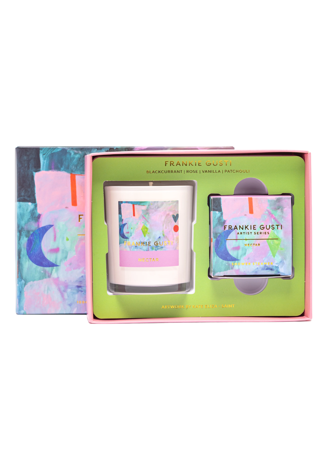 FRANKIE GUSTI CANDLE + STEAMER DUO  - NECTAR