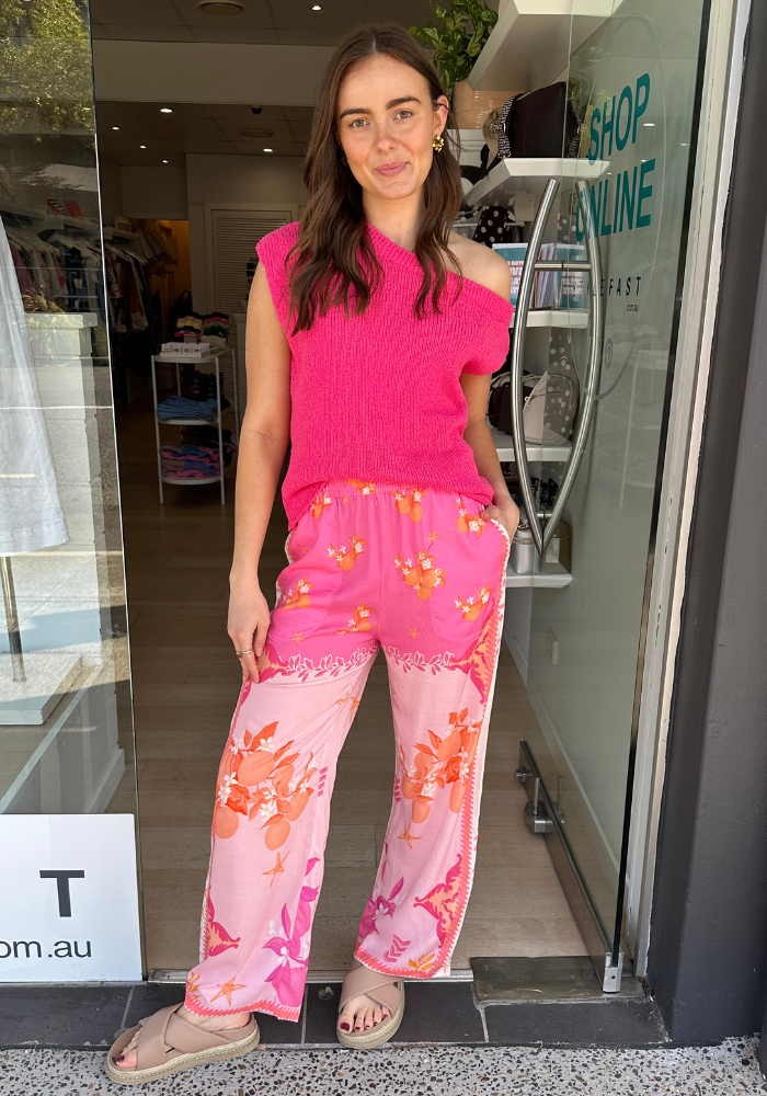 LULASOUL ESPACIO PANT - CANDY PRINT