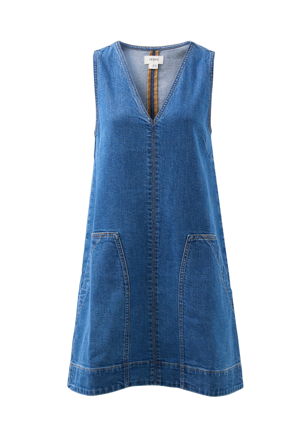 CERES LIFE EMME SHIFT DRESS - FRESH INDIDO