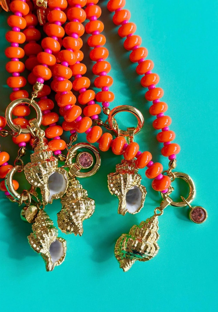 MOSK MELBOURNE ARANCIA MARE NECKLACE - ORANGE