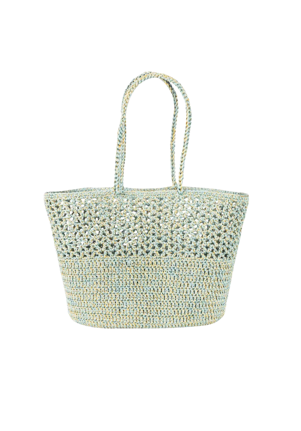 ROMY CROCHET BASKET - LAGOON GOLD