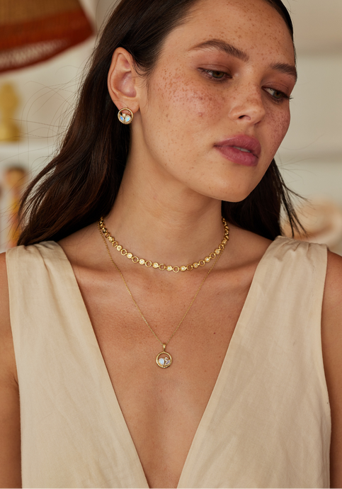TONI MAY PIA NECKLACE - GOLD