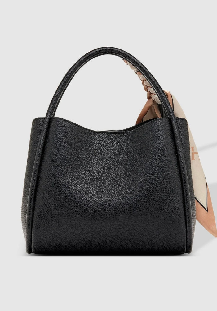 LOUENHIDE STEFFIE MINI TOTE BAG - BLACK